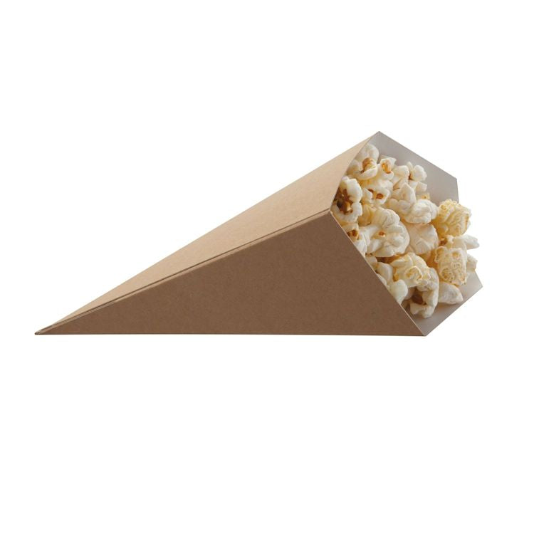 Cardboard Food Scoops & Chip Cones