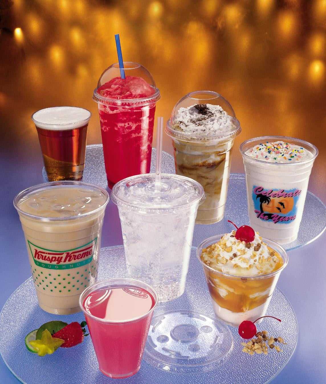 Smoothie & Milkshake Cups - Solo Ultra Clear Plastic Cups