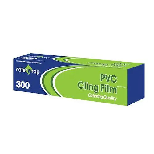 Catering Cling Film with Cutterbox Dispenser 30cm x 300m for food preservation