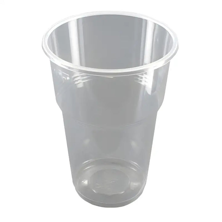 Clear plastic disposable cup from CE Marked Plastic Tumbler Glasses in various sizes