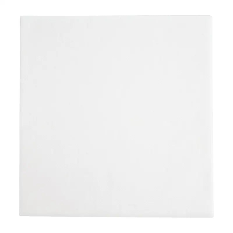 Luxury White Airlaid Tablin Napkin in a blank white square design for elegant dining