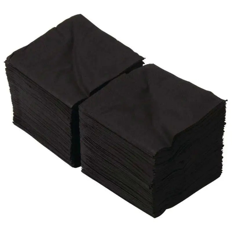 Two stacks of 2ply tissue cocktail napkins for versatile use and easy serving