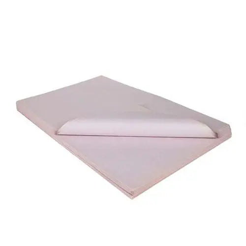 Light pink memory foam mattress topper from White Wrap News Offcuts collection