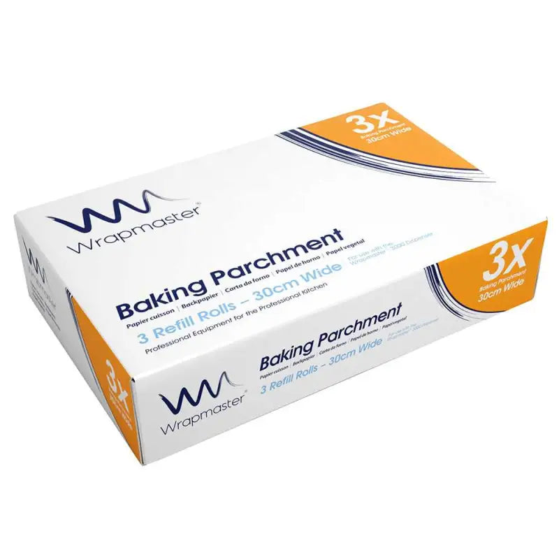 Wrapmaster 3000 Baking Parchment Refill 30cm x 50m in a box of three rolls