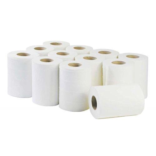 Blue,  White & Hygiene Centre Feed Tissue Rolls