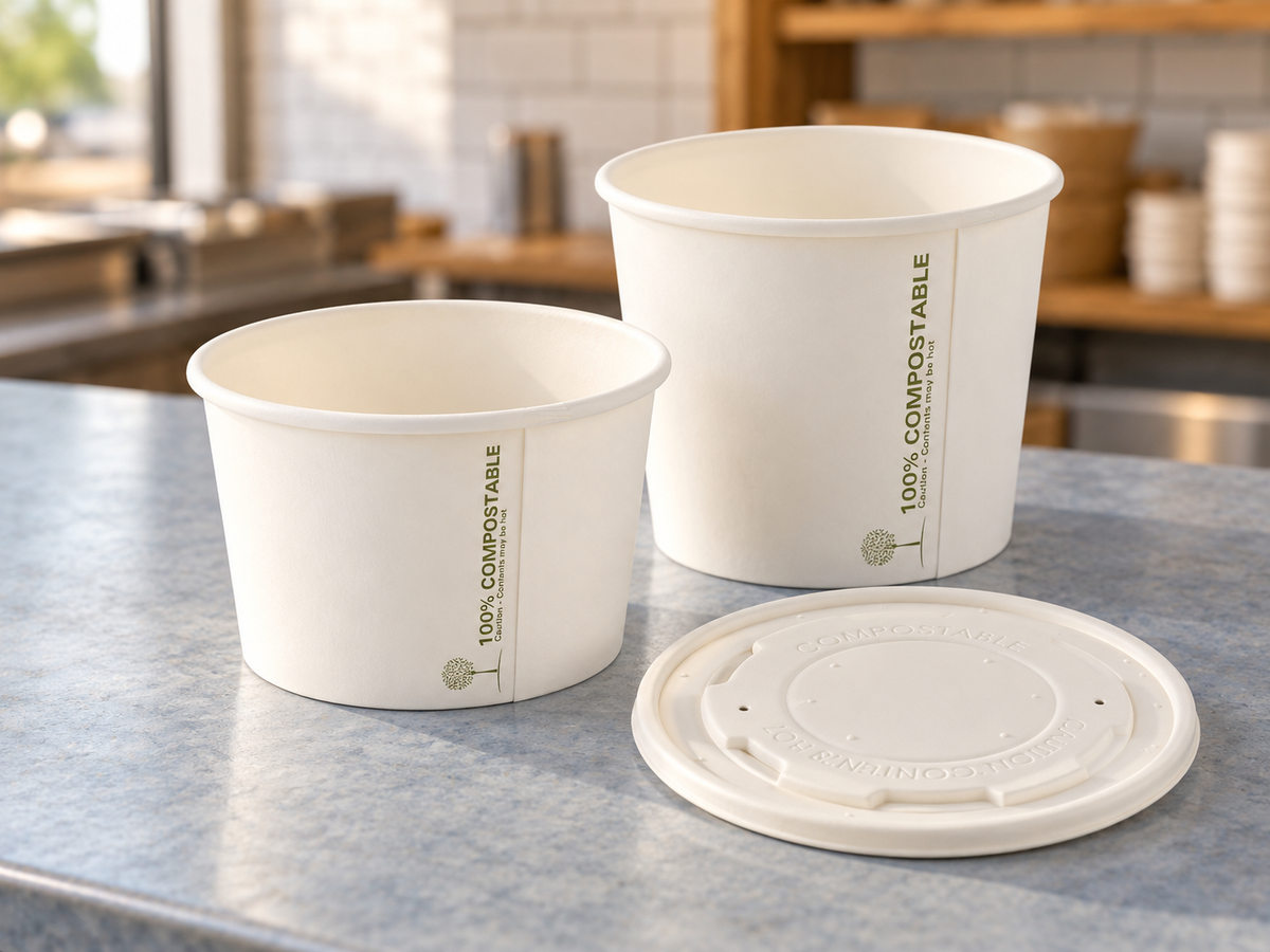 Biodegradable Soup Containers