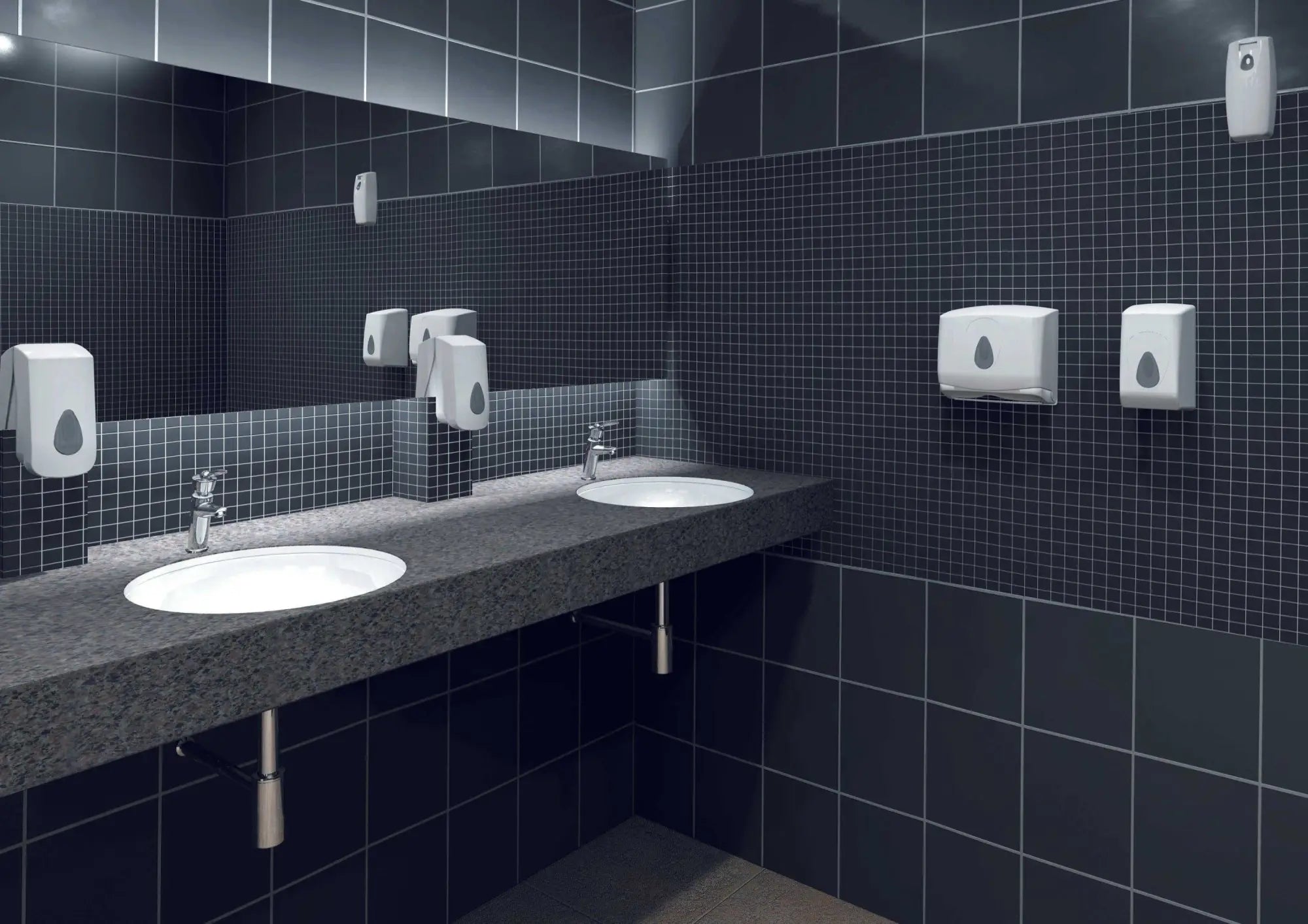 Soap and Tissue Dispensers