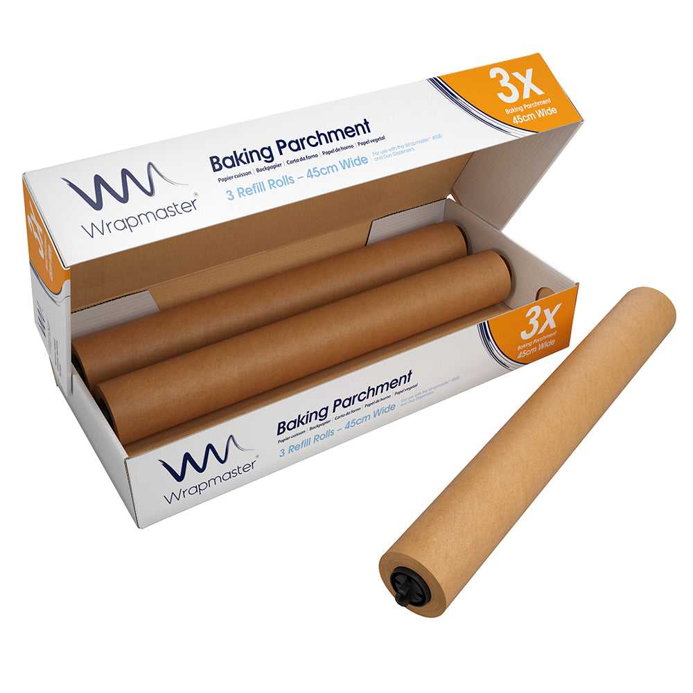 Wrapmaster 4500 Baking Parchment Refill 45cm x 50m (3 Rolls) 21C32