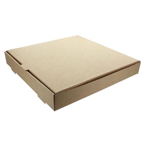 12" Plain Brown Pizza Boxes Takeaway Food Packaging Box