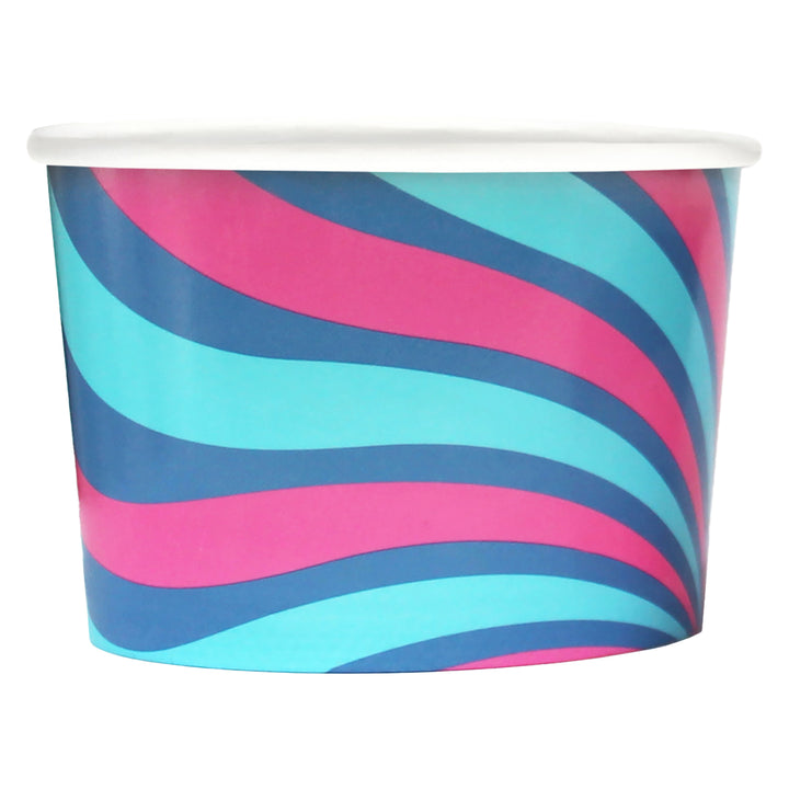 3 Scoop Ice Cream Tub (8oz) Paperboard