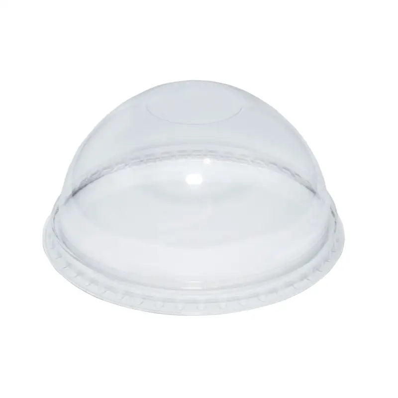Clear plastic dome lids for 6616004 and 6616005 products, no hole design