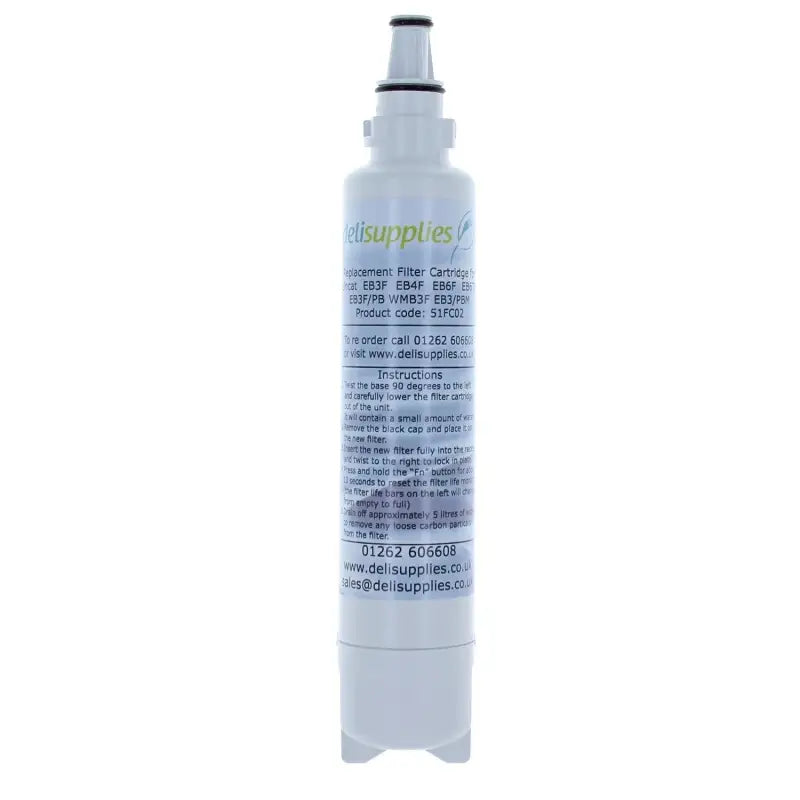 FC02 Filter Cartridge compatible with Lincat for refrigerator water filtration system