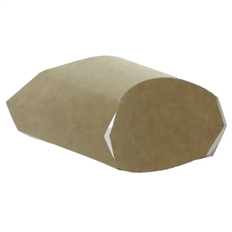 Beige geometric pillow by Kraft Cardboard Deli Supplies for food chip trays