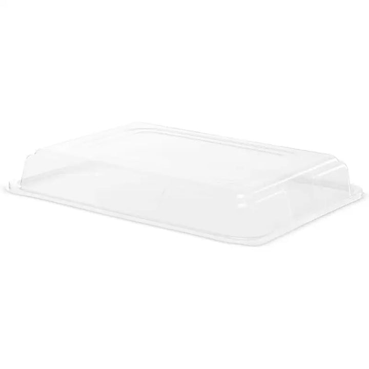 Clear food grade plastic lid for Premium Medium Sandwich Platter Base with Lid
