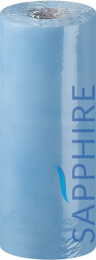 Light blue sapphire bcr250402 blue 10 inch 2 ply hygiene rolls pack of 24 for commercial use