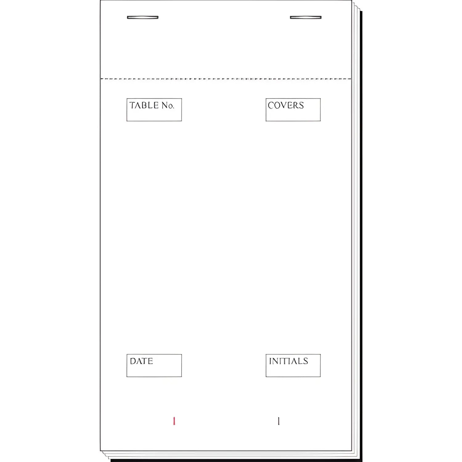 Style 30 Duplicate Carbon Check Pad for Waiters – Deli Supplies Limited