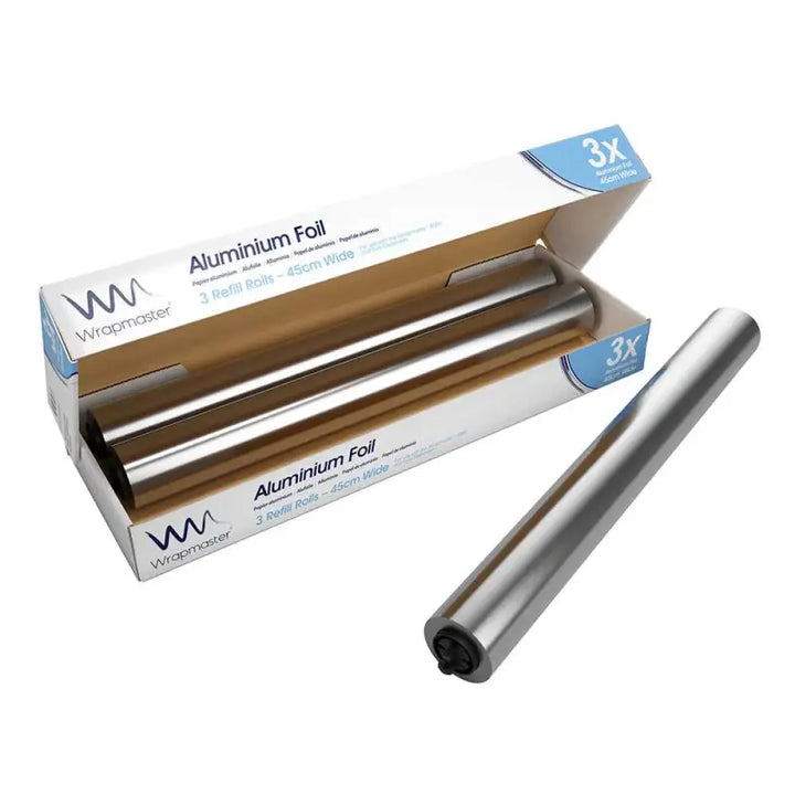 Aluminium foil roll with packaging box for Wrapmaster 4500 Aluminium Foil 24C55 refill
