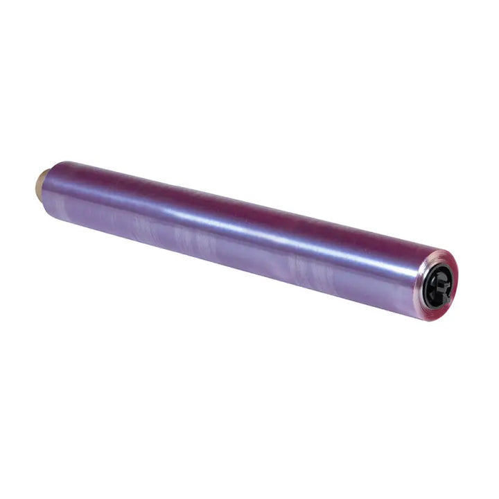 Cylindrical metal roller with red ends for Wrapmaster 4500 Cling Film refill 45cm x 300m