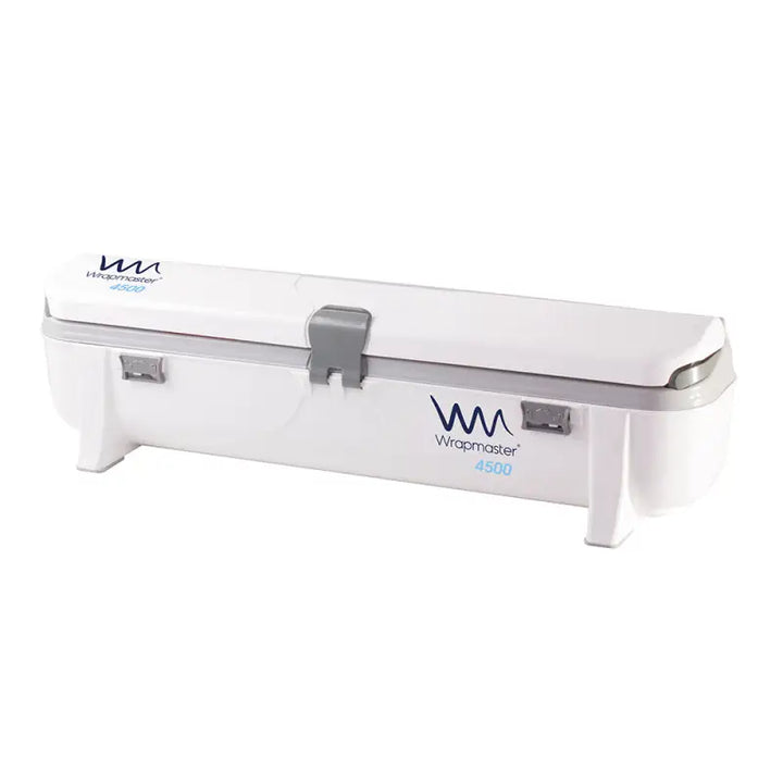 White Wrapmaster 4500 Dispenser - 63M97 with cutting edge for refill rolls and baking parchment