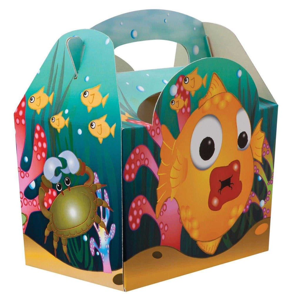 Children's Paperboard Meal, Party Box -  Under The Sea Meal Box