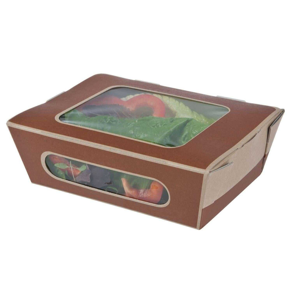 Card Tuck-Top Salad Box - Various Sizes & Designs