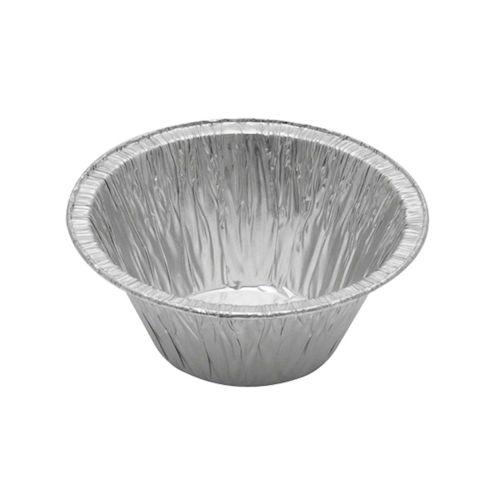 Foil Container - Round, Rolled Edge, Plain Base - CH-NC-143-501