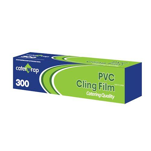 Catering Cling Film with Cutterbox Dispenser (30cm x 300m)