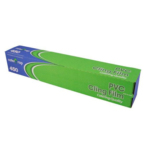 Catering Cling Film with Cutterbox Dispenser (45cm x 300m)