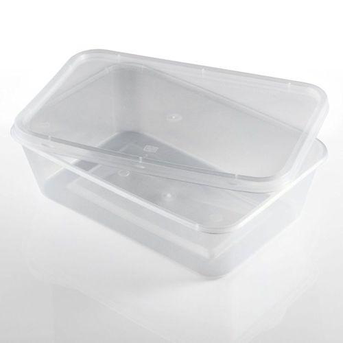 Clear Plastic Container and Lid UK - Microwave Safe